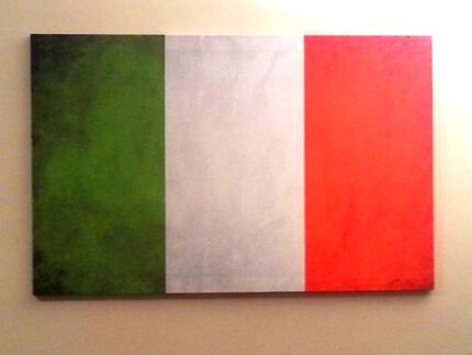 WALL FLAG BANDIERA ITALIA