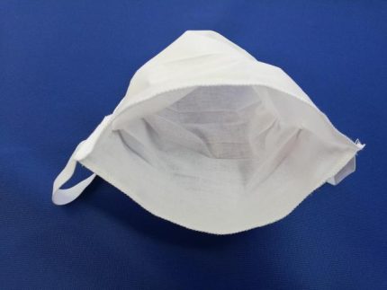 MASCHERINA IN COTONE DOPPIO STRATO - APRIBILE - NON MEDICA - NON DPI