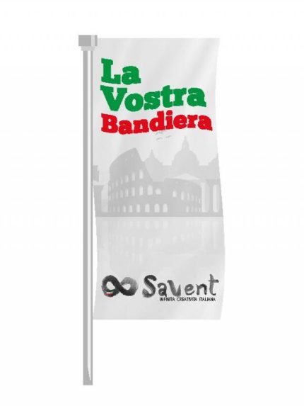 Bandiere personalizzate cm. 100x300 (aste non incluse)