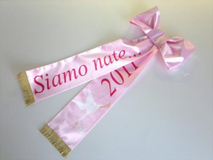 Fiocco per Bimbe Gemelle