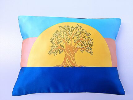 Cuscino "La Bandiera del Mediterraneo" - rettangolare - 40x60 cm.