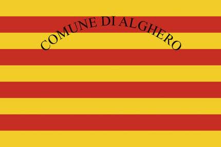 Bandiera Comune di Alghero