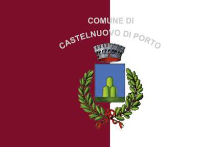 Bandiera Comune di Castelnuovo di Porto