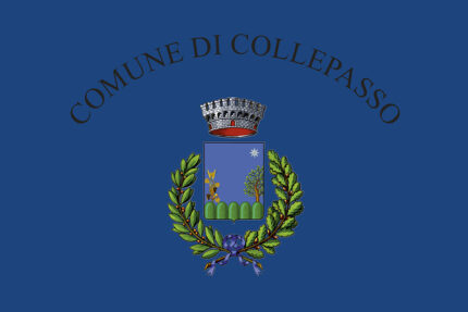Bandiera Comune di Collepasso