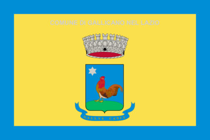 Bandiera Comune di Gallicano nel Lazio
