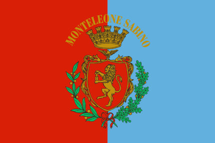 Bandiera Comune di Monteleone Sabino