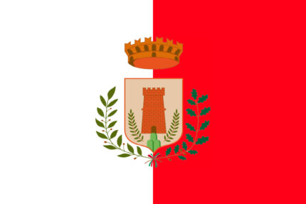 Bandiera Comune di Poggio Mirteto