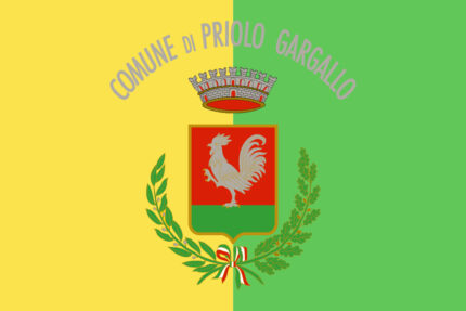 Bandiera Comune di Prioro Gargallo