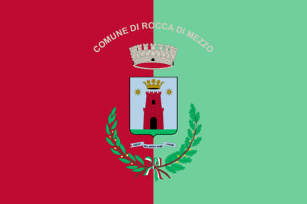Bandiera Comune di Rocca di Mezzo