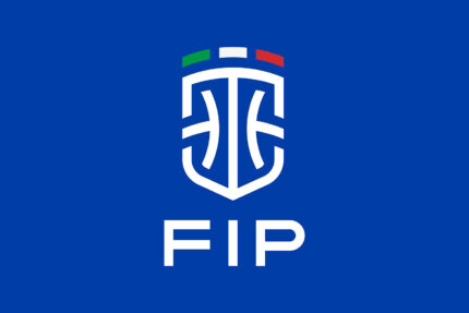 Bandiera FIP - FEDERAZIONE ITALIANA PALLACANESTRO - vers. 2